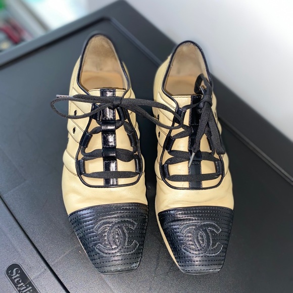 CHANEL Shoes - Vintage Authentic Chanel Sneakers